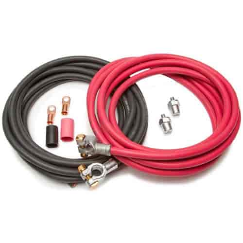Battery Cable Kit [16 ft. Red & 16