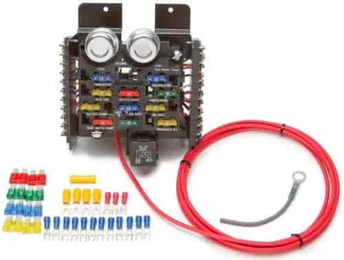 16-Circuit Race/Pro-Street Fuse Block - Pre-Wired