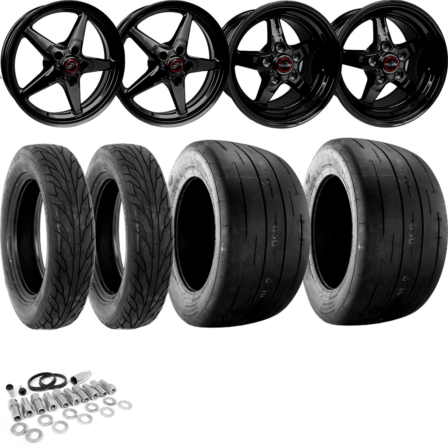 BIG MEATS" Wheel and Tire Kit For 2006-2019 Dodge Challenger - JEGS