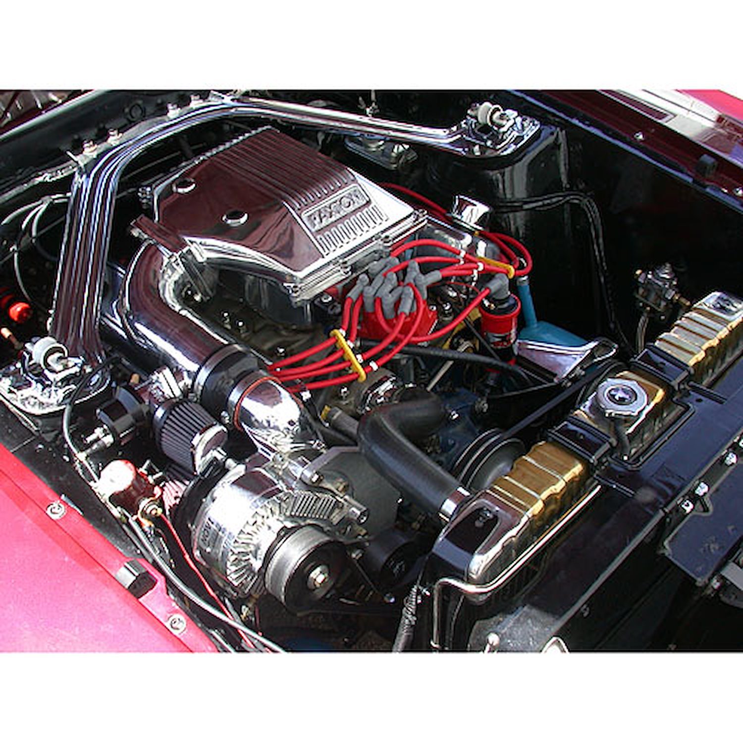 NOVI 1200 Supercharger System 1969 Mustang (Passenger Side