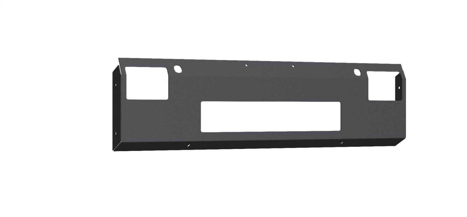 4192V-NWP Vaquero Non-Winch Plate, Front, Texture Black, Fits Select Ram 2500/3500/4500