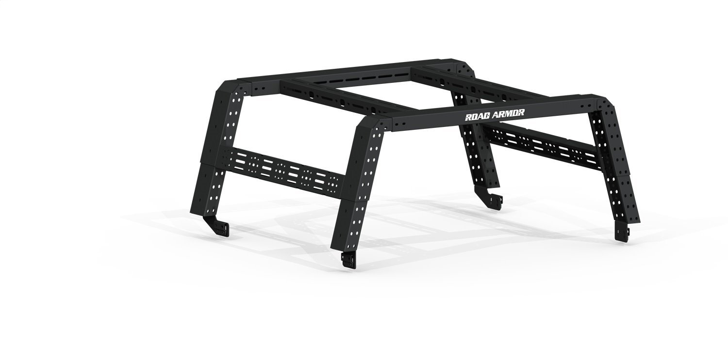 520BRS52B TRECK Bed Rack System, Adjustable, Texture Black, Fits Select Jeep Gladiator, Select Toyota Tacoma