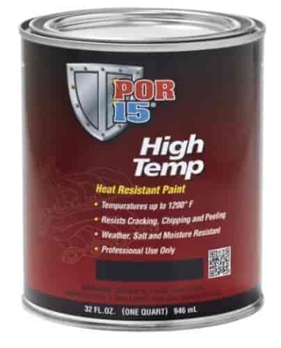 Flat Black High Temp Paint