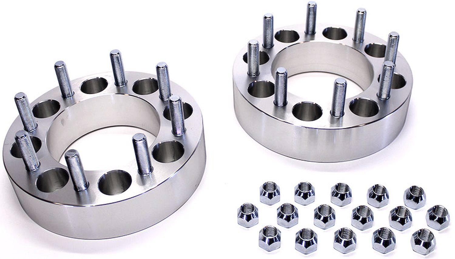 8-Lug Wheel Spacers [2 in. Thick] for 1994-2011 Dodge Ram 2500, 3500