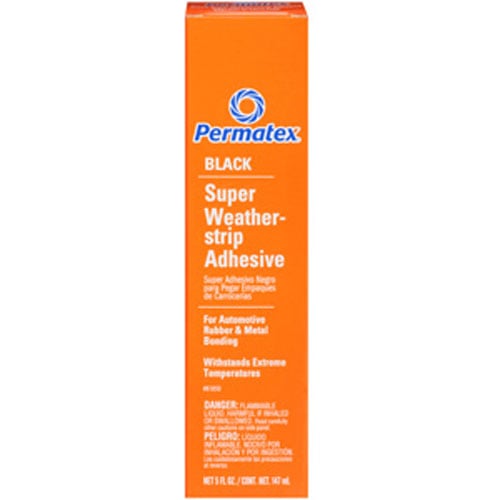 Black Super Weatherstrip Adhesive 5fl oz Tube