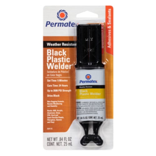 Black Plastic Welder 0.84 fl. oz. Syringe