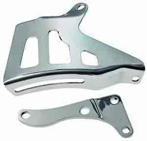 Chrome Alternator Brackets Small Block Chevy