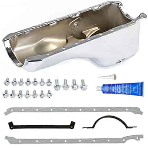 Chrome Oil Pan Kit Big Block Chevy (396-454) Mark IV Includes: