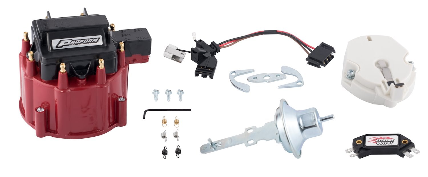 HEI Distributor Tune-Up Kit for GM V8 with Red Cap