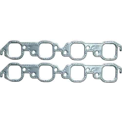 Aluminum Header Gaskets Big Block Chevy Square Port (2.125")