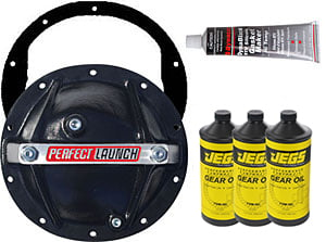Reinforced Differential Cover Kit Ford 8.8" Includes: Cover, Gear Oil, Gasket, & RTV