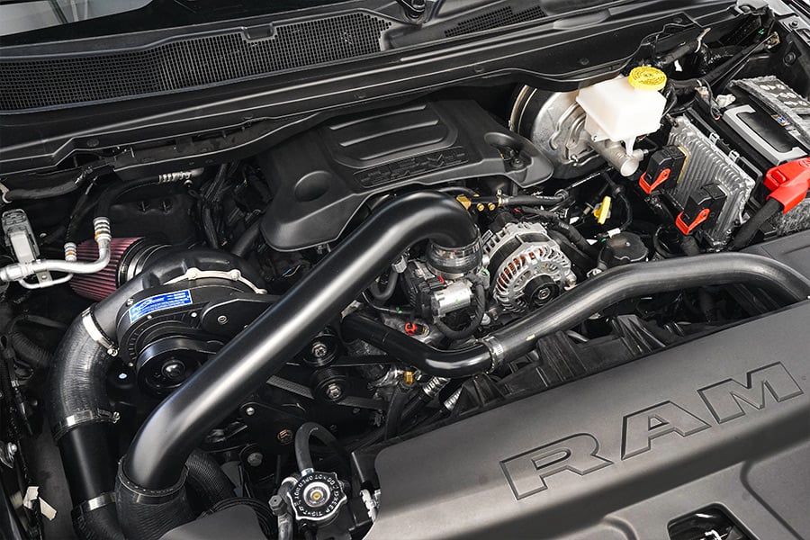 High-Output Intercooled Supercharger System 2019-2021 Dodge Ram