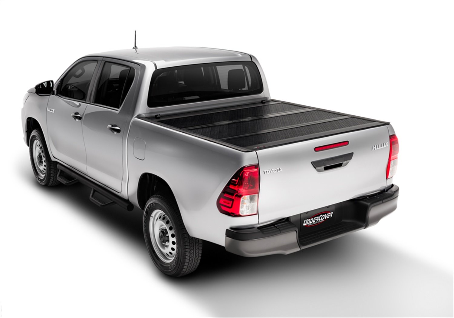 FX41010 Flex Hard Folding Cover, 2007-2021 Toyota Tundra 6'6" Bed,, Black Textured