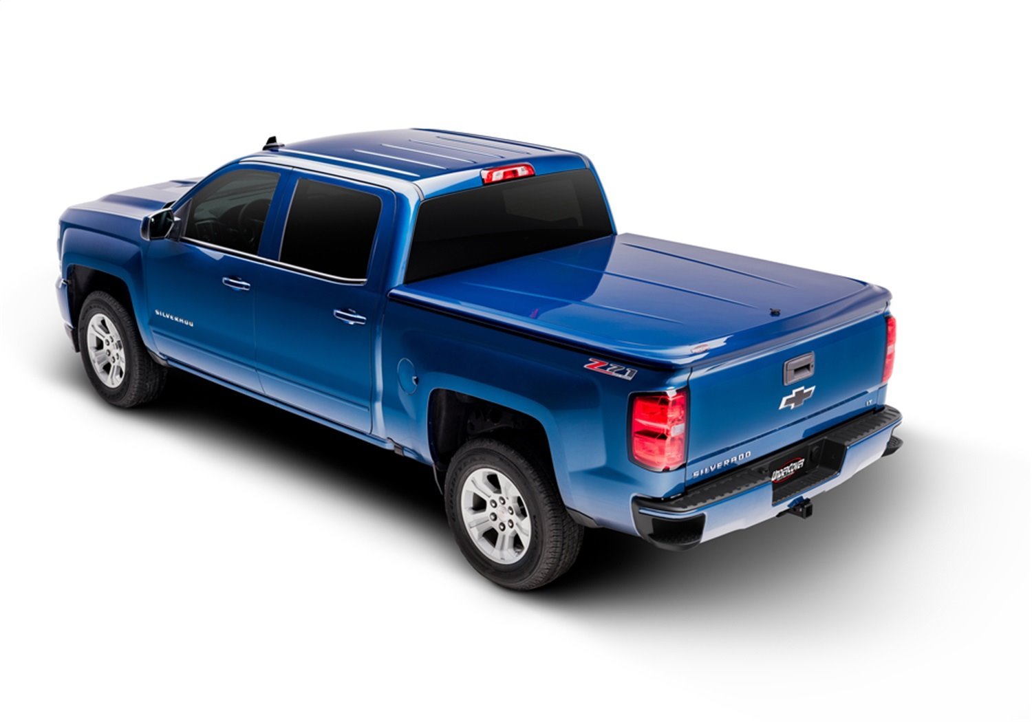 UC2206L-AZ LUX Hard Non-Folding Cover, Fits Select Ford F-150 5'7" Bed Crew (Includes Lightning) AZ Star White Tricoat