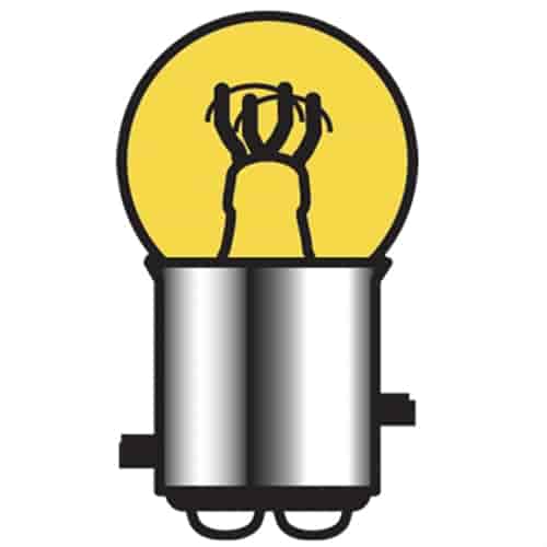 Brite Bulb Staggered Pin Amber