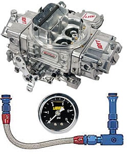 Cast Aluminum Carburetor Kit Includes: 680 cfm Carburetor with Vacuum Secondaries