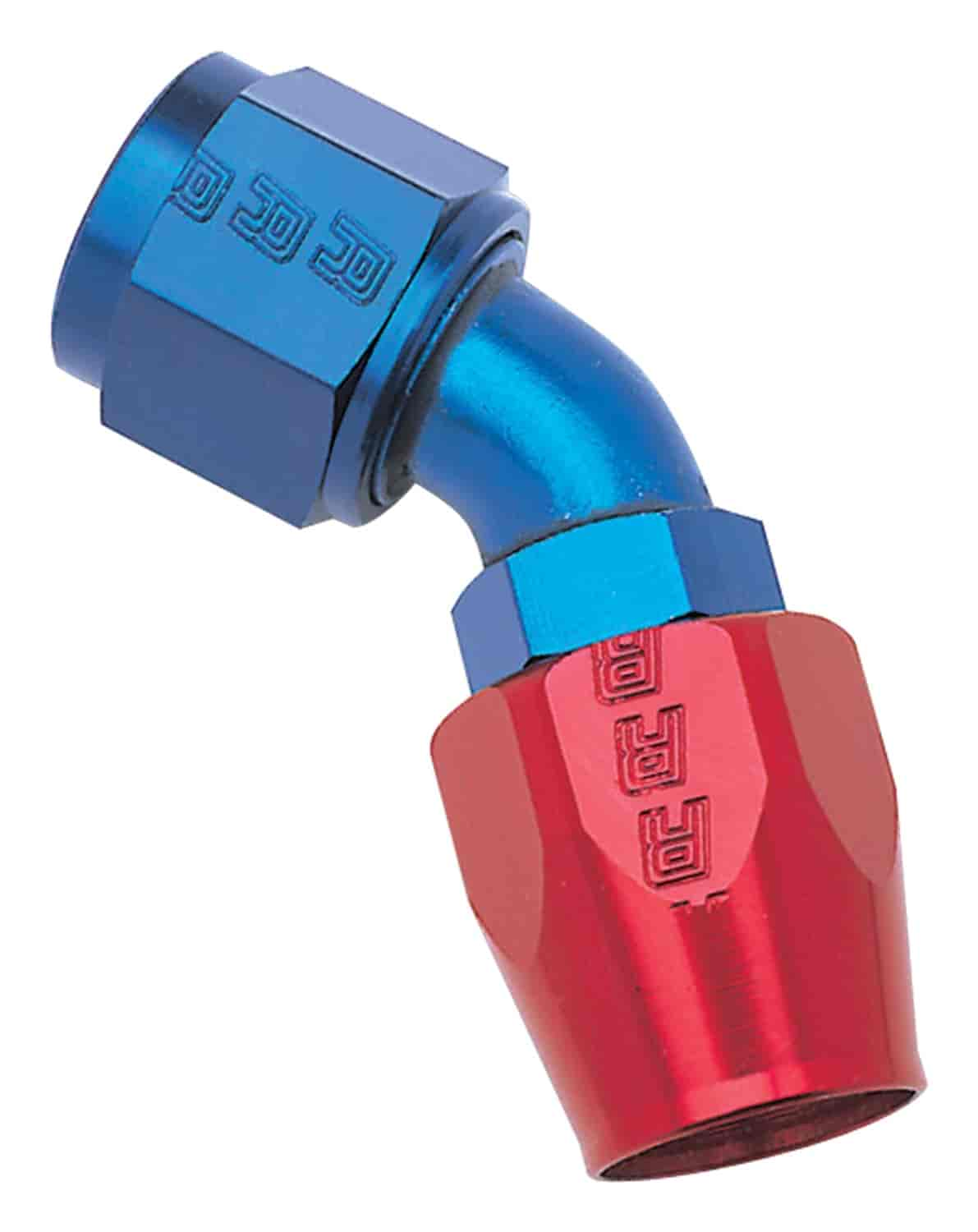 Full Flow Hose Ends 45-Degree (Swivel)