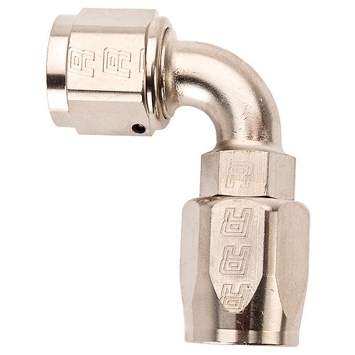 Full Flow Hose End 90-Degree (Swivel)