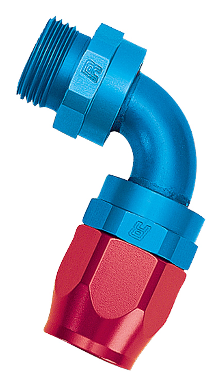 Full Flow Swivel Hose End 90-Degree