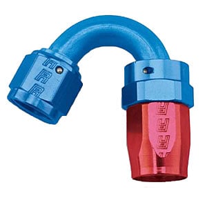 Full Flow Swivel Hose End 150-Degree