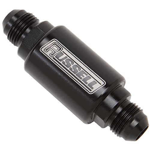 Competition Fuel Filter -08 AN Male Inlet/Outlet