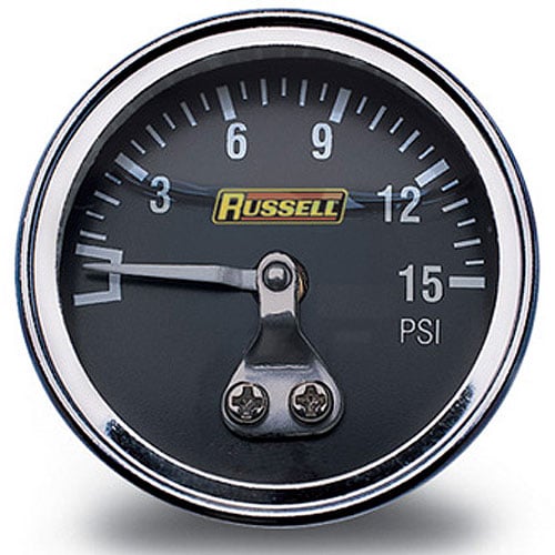 Fuel Pressure Gauge Liquid-Filled