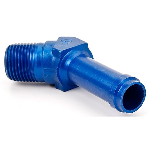 NPT Male to Hose Barb Fittings 45-Degree