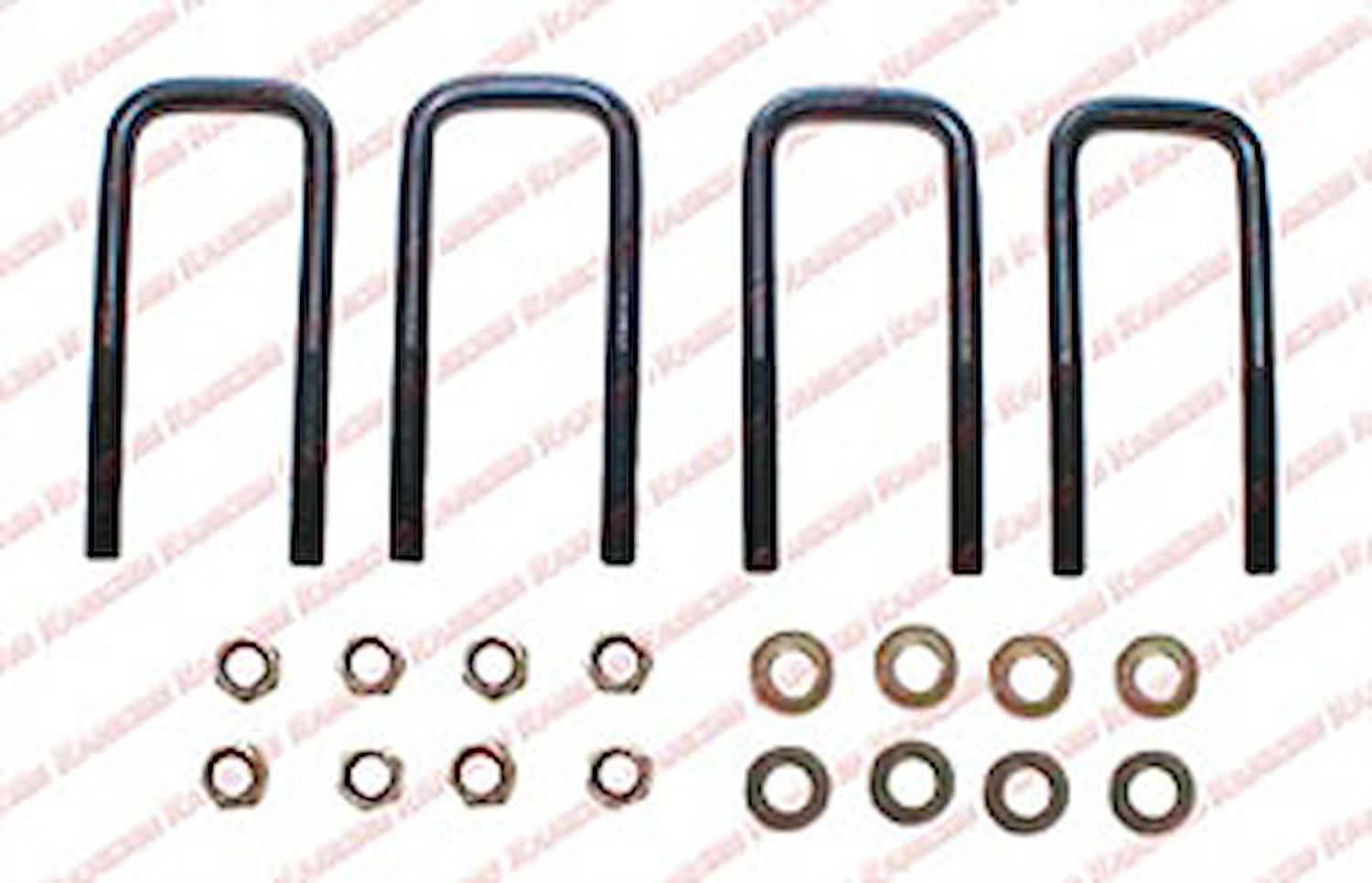 Axle U-Bolt Kit 1969-75 Jeep CJ5 and CJ6