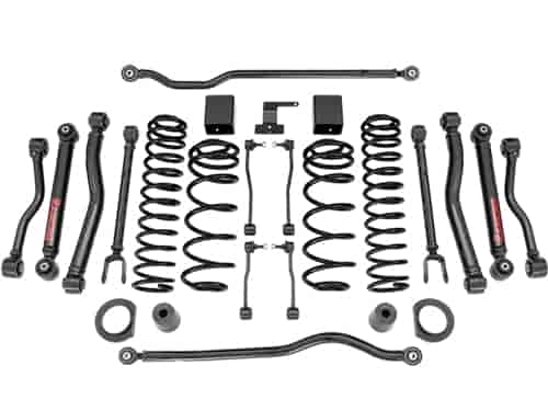 3.5 In. Short Arm Suspension System for 2018 Jeep Wrangler JL Rubicon