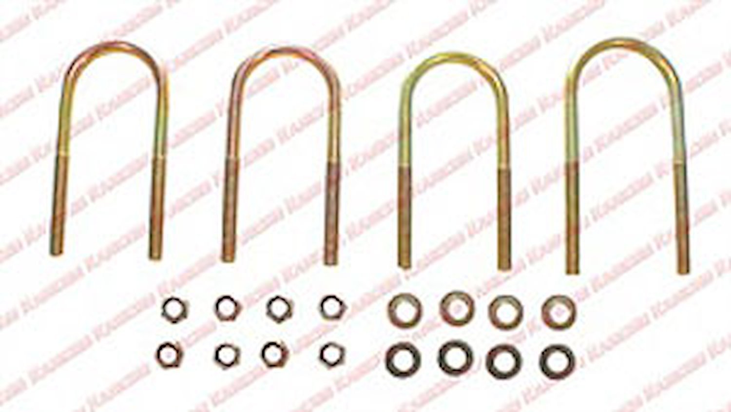 Axle U-Bolt Kit 1972-86 Jeep CJ5, CJ6, CJ7 and CJ8