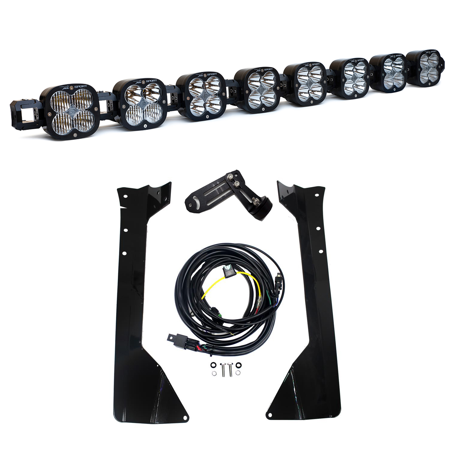 XL Linkable Roof Mount Light Kit for 2007-2018 Jeep Wrangler JK