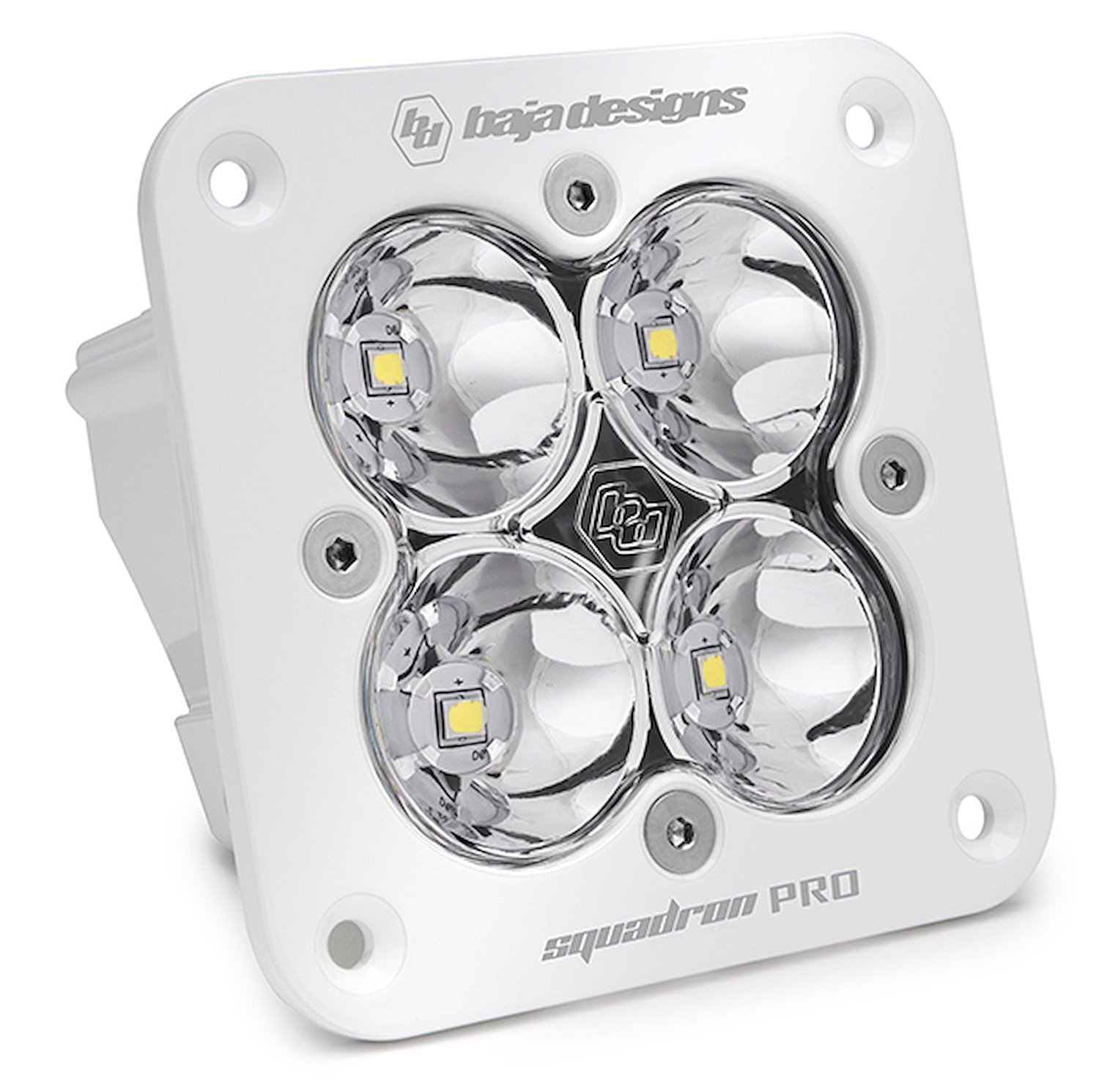 Squadron Pro White Flush Mount LED Auxiliary Light Pod [Universal]