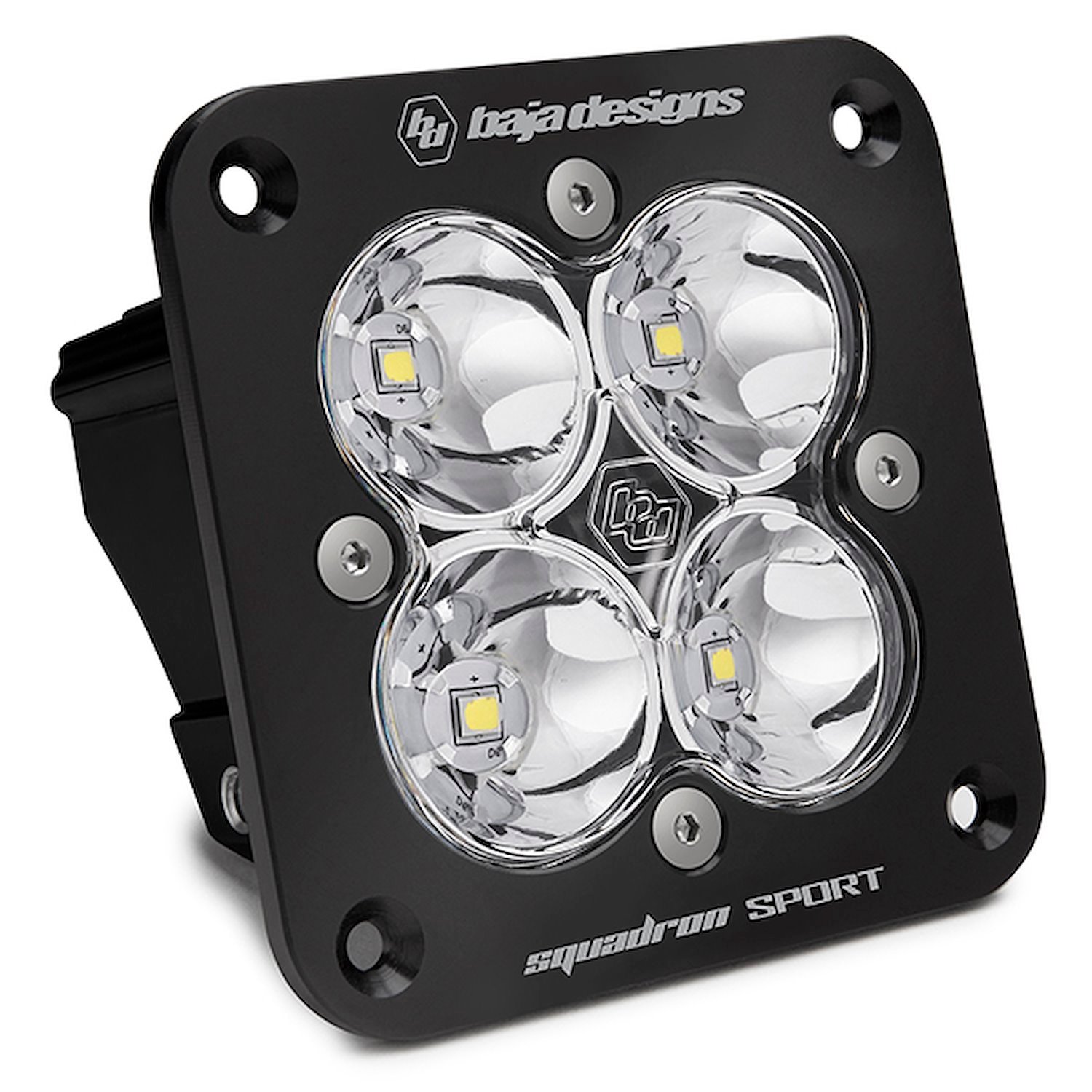 Squadron Sport Black Flush Mount LED Auxiliary Light Pod [Universal]