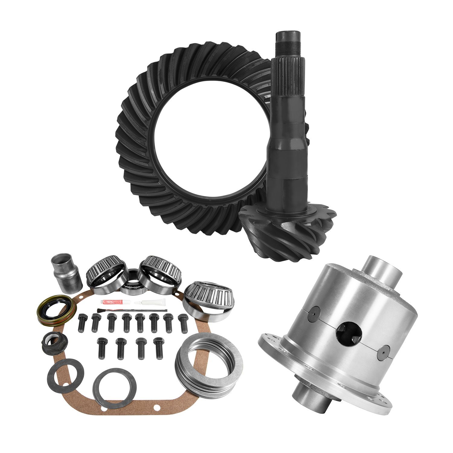 10.5 in. Ford 3.73 Rear Ring & Pinion, Install Kit, 35 Spline Posi