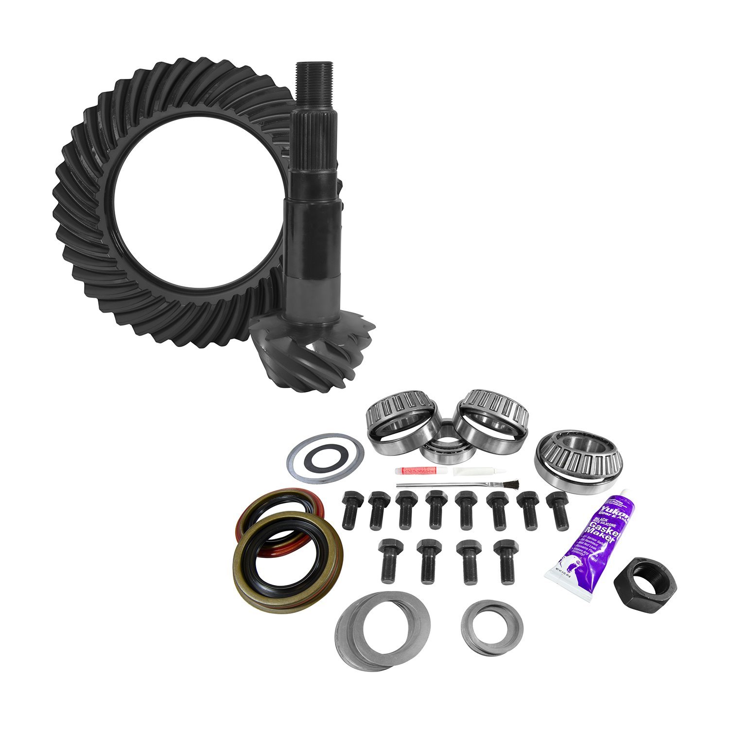 USA Standard 10889 11.25 in. Dana 80 4.56 Rear Ring & Pinion Install Kit, 4.375 in. Od Head Bearing