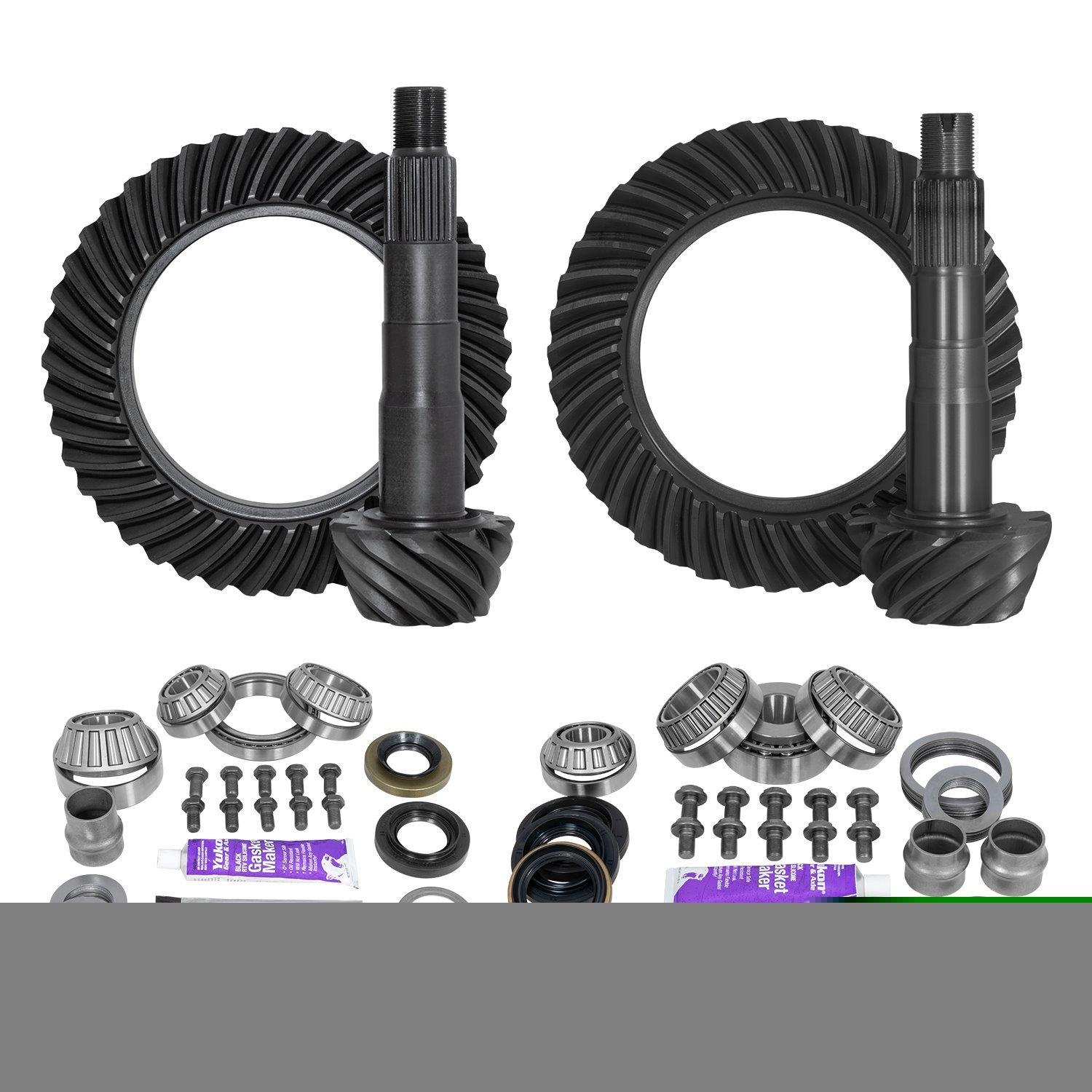 Ring & Pinion Gear Kit Package Front & Rear With Install Kits - Toyota 8 in./8 in.Ifs