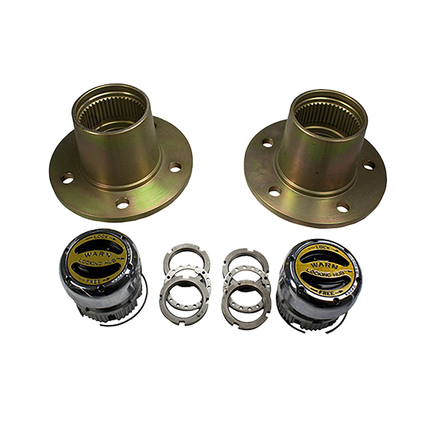 Front Hub Conversion Kit For Jeep Cj & Ih Scout, 5 X 5.5 in. Bolt Pattern