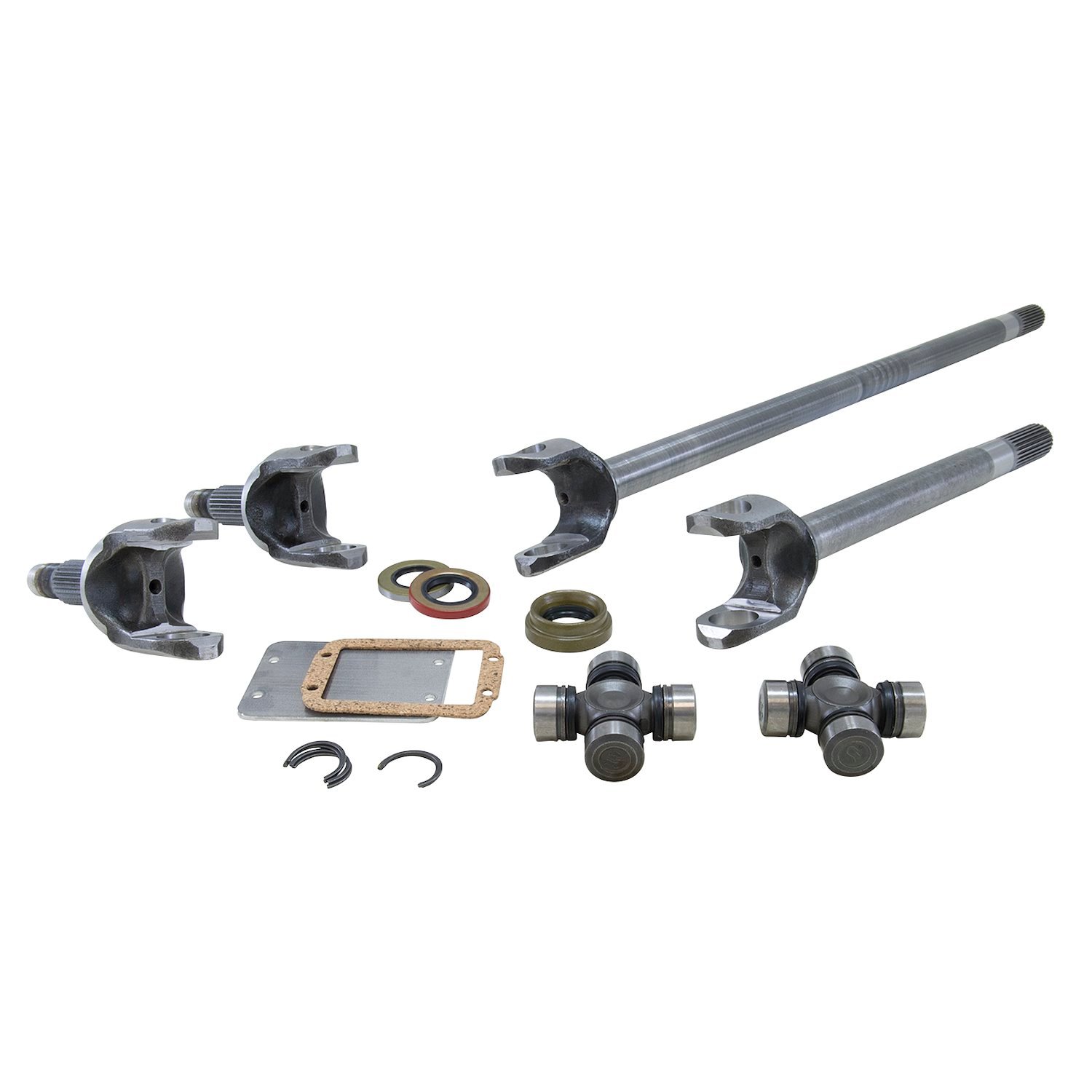 Chromoly Front Axle Kit, Dana 30, Both Sides,