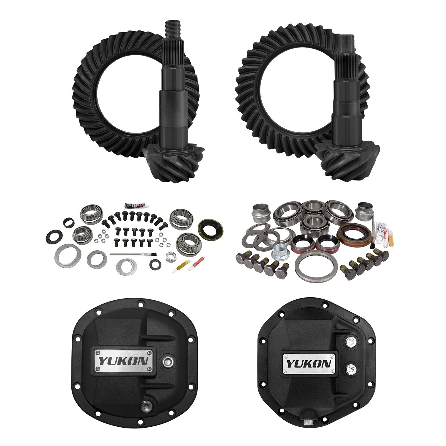 Stage 2 Jeep Jk Re-Gear Kit W/Covers For Dana 30/44, 4.11 Ratio, 24 Spline