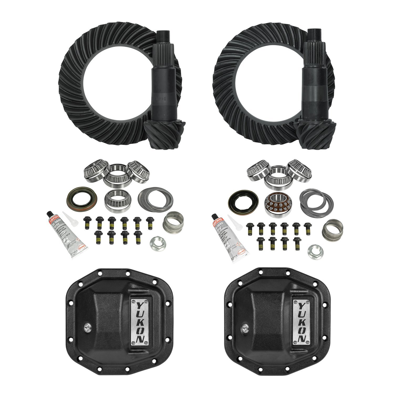 Stage 2 Jeep Jl Re-Gear Kit W/Covers For Dana 30/35, 4.11 Ratio, 24 Spline