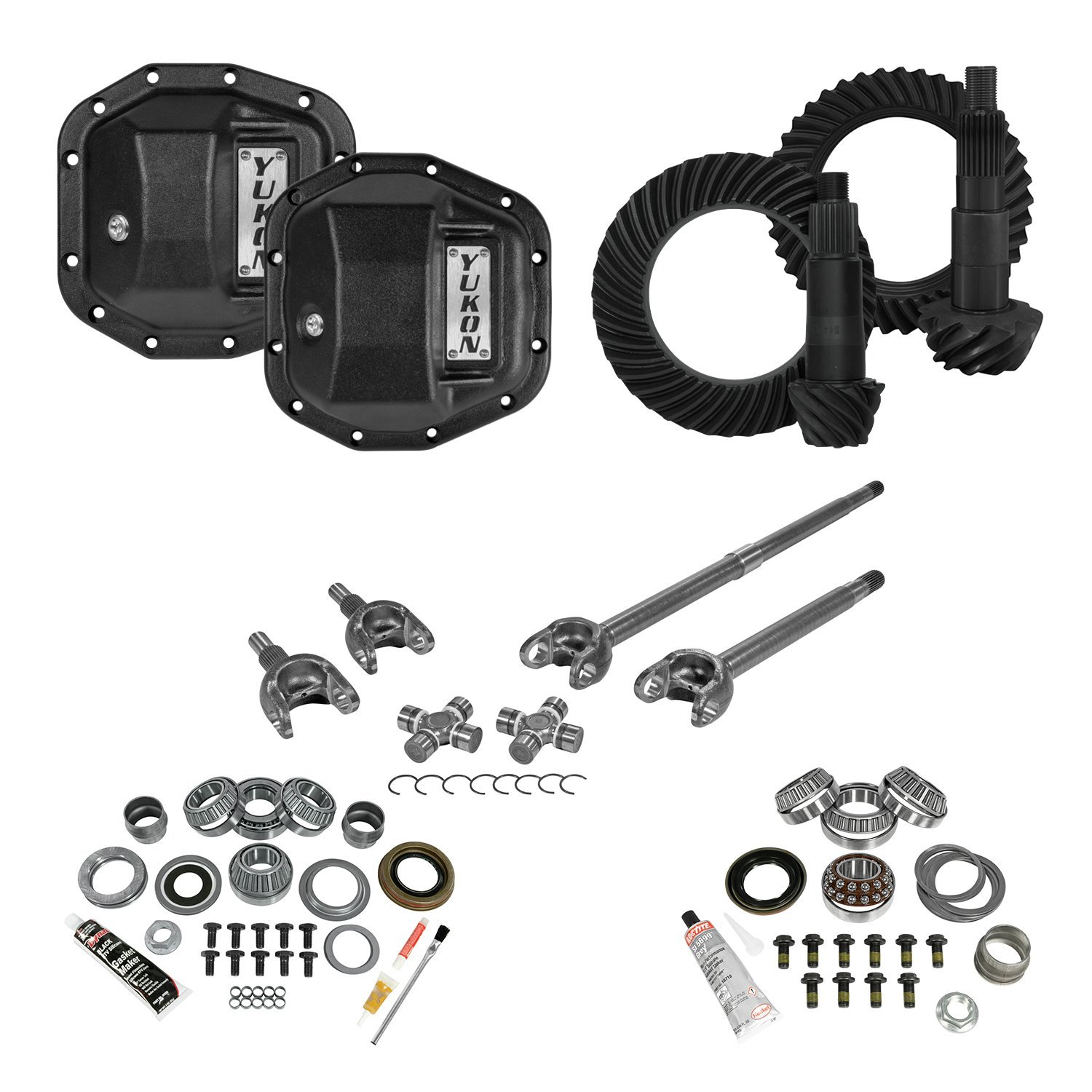Stage 3 Jeep Jl Re-Gear Kit W/Covers, Front Axles, Dana 30/44, 4.11 Ratio