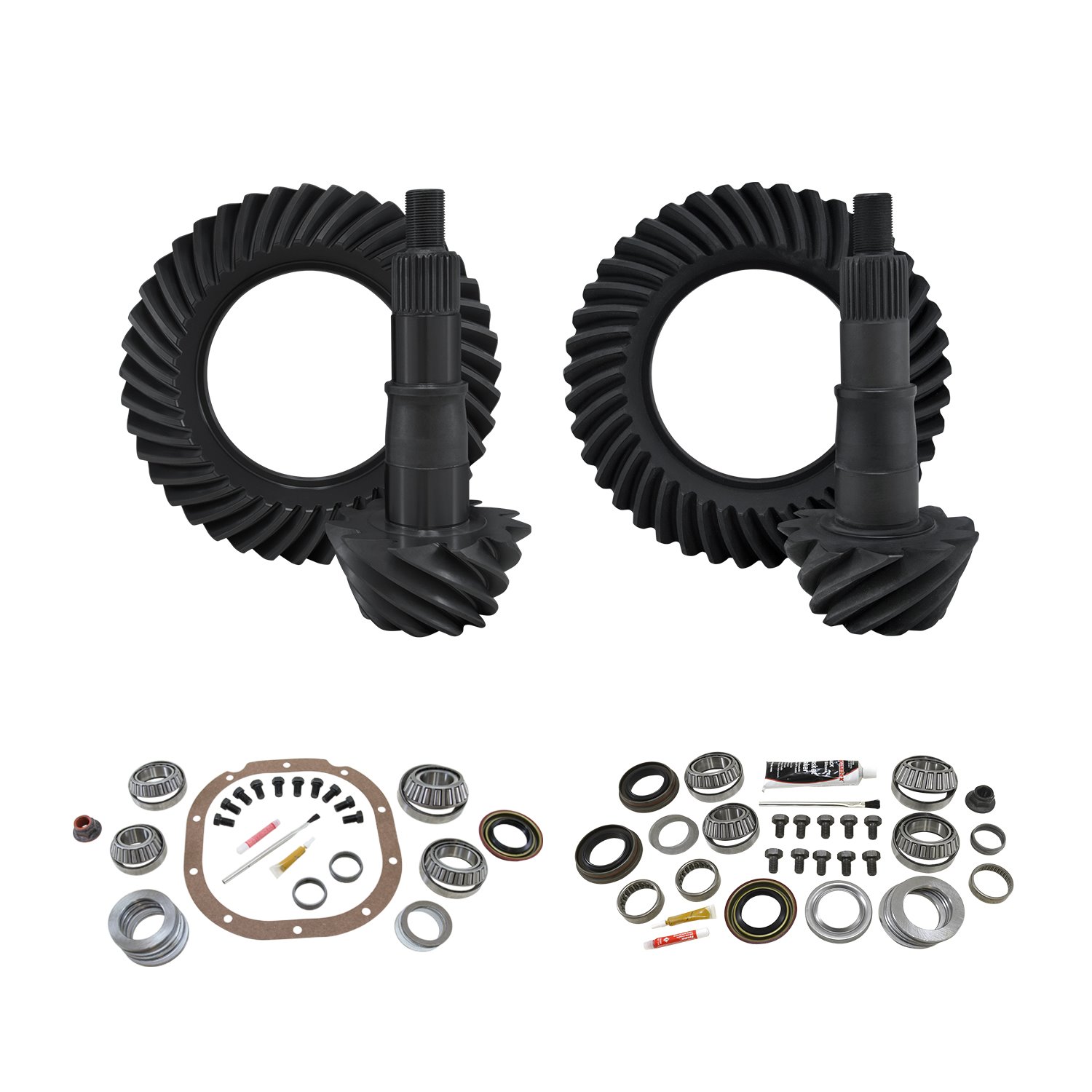 Re-Gear & Installation Kit, Ford 8.8 in., Various F150, 4.11 Ratio, Fr&Rr