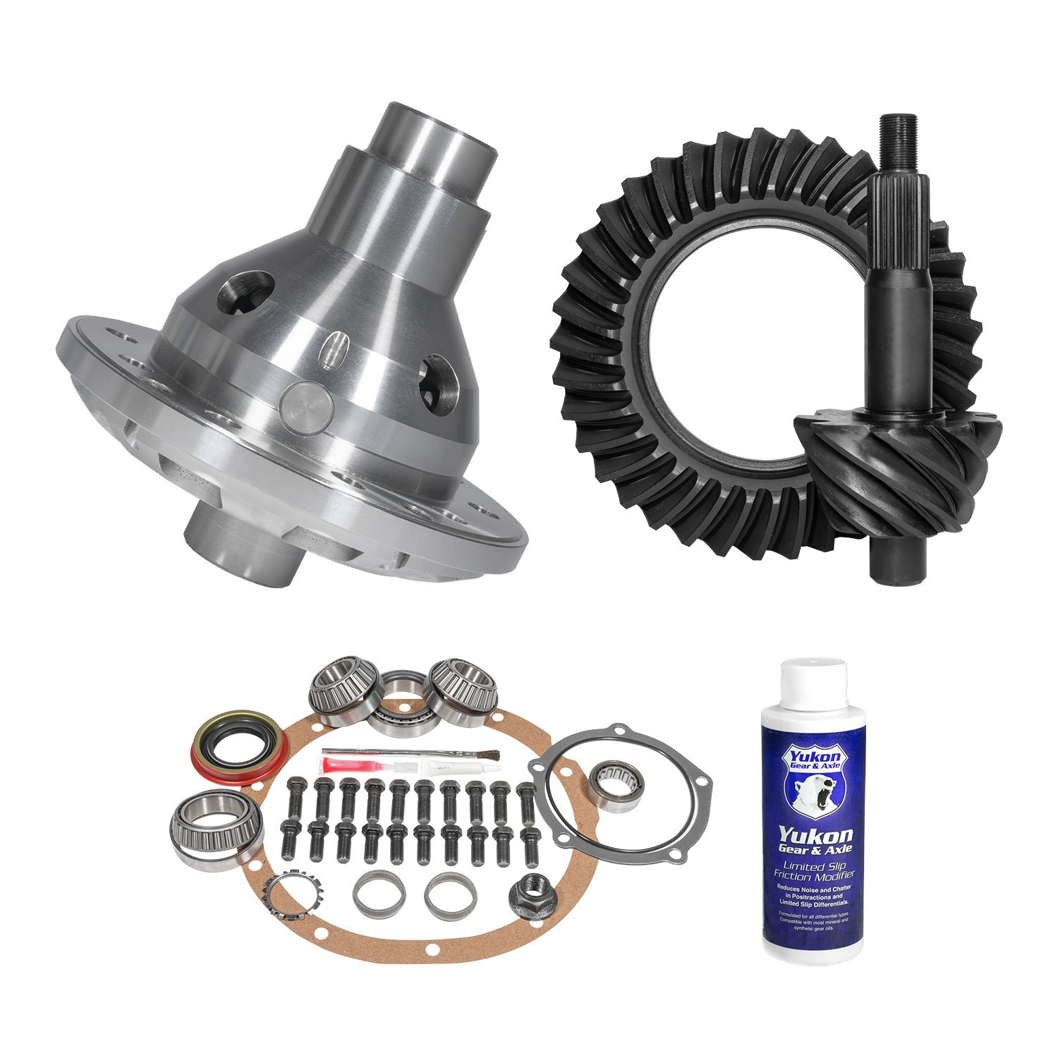 Muscle Car Limited Slip & Re-Gear Kit For Ford 9 in., 28 Spline, 3.00 Ratio