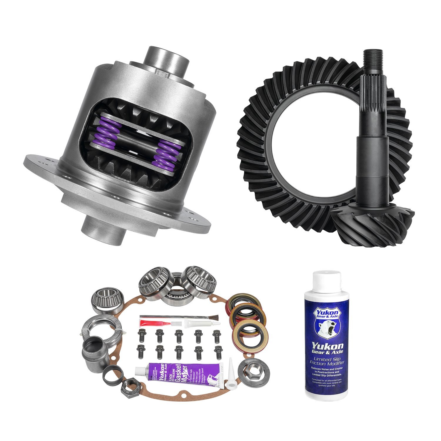 Muscle Car Limited Slip & Re-Gear Kit, GM 8.2 in. Bop, 27 Spline, 3.36 Ratio