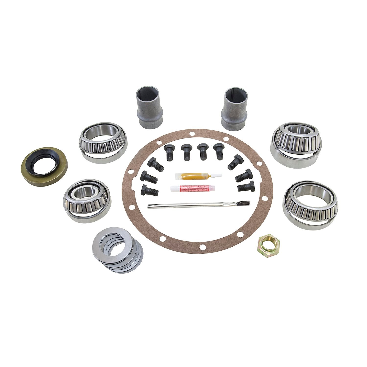 Master Overhaul Kit, Toyota 8 in., '86+, W/Oem 1-5/8 in. R&P W/Zip/Arb/V6 Lockr