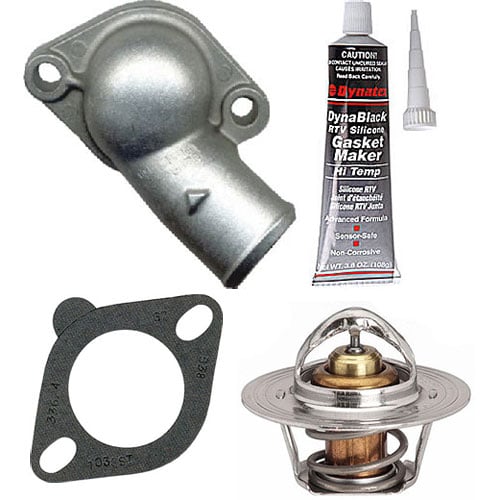 Cast Aluminum Thermostat Housing Kit Small and Big Block Chevy V8 Includes: