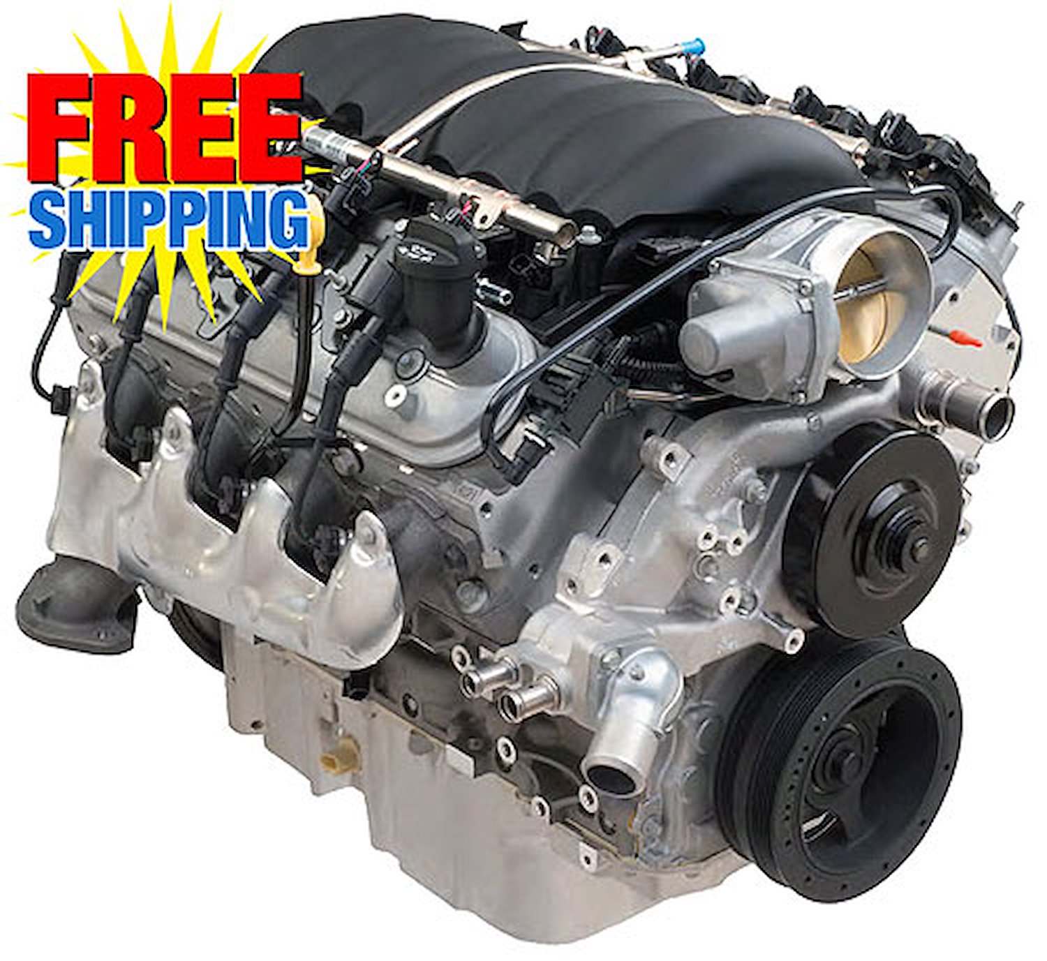 LS376/525 6.2L LS3 Engine w/ Aluminum Heads 525 HP @ 6200 RPM