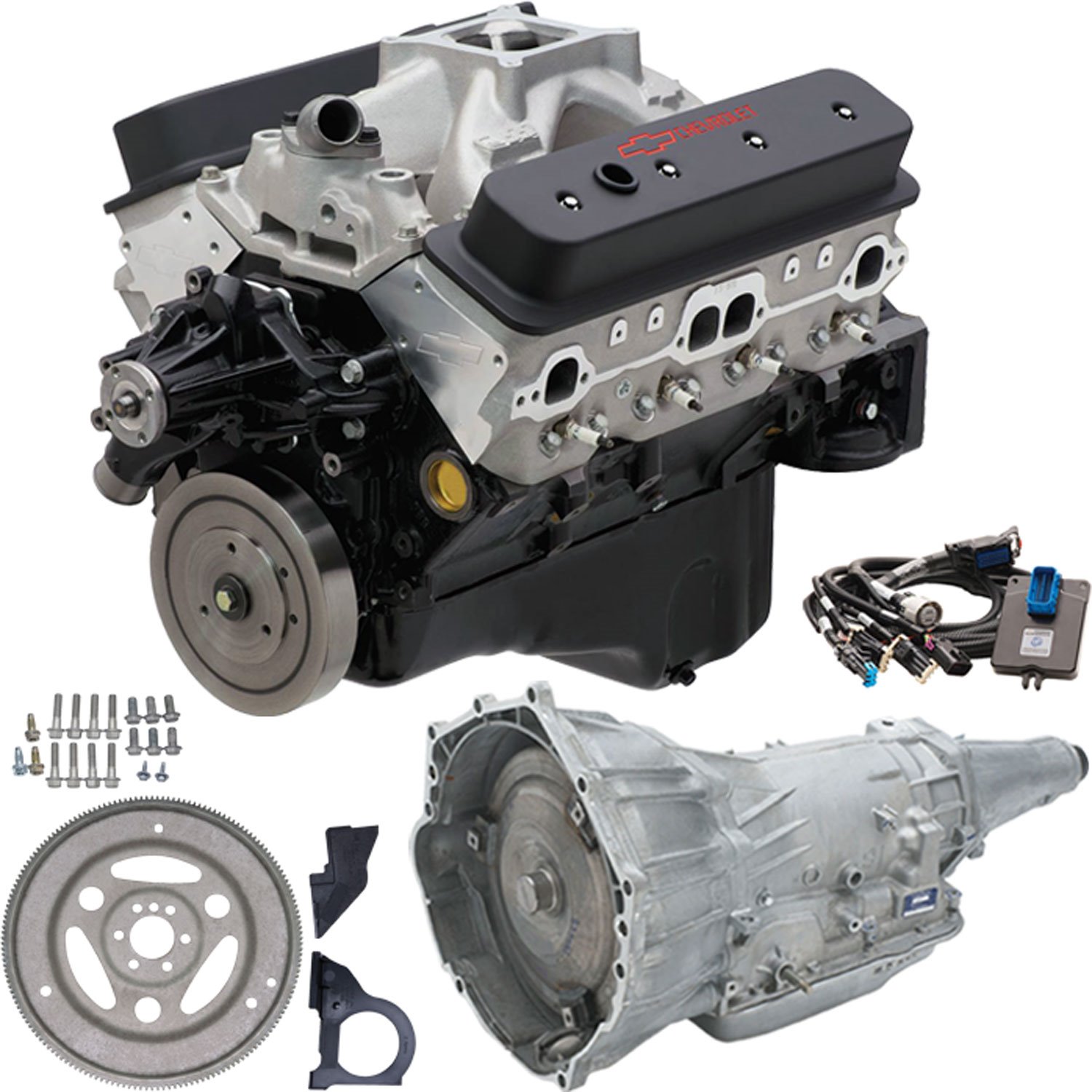 SP383 Deluxe 383ci Connect & Cruise Powertrain System 4L70-E Trans