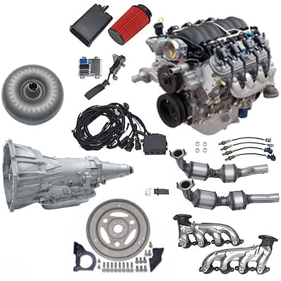 E-ROD LS3 6.2L Connect & Cruise Powertrain System