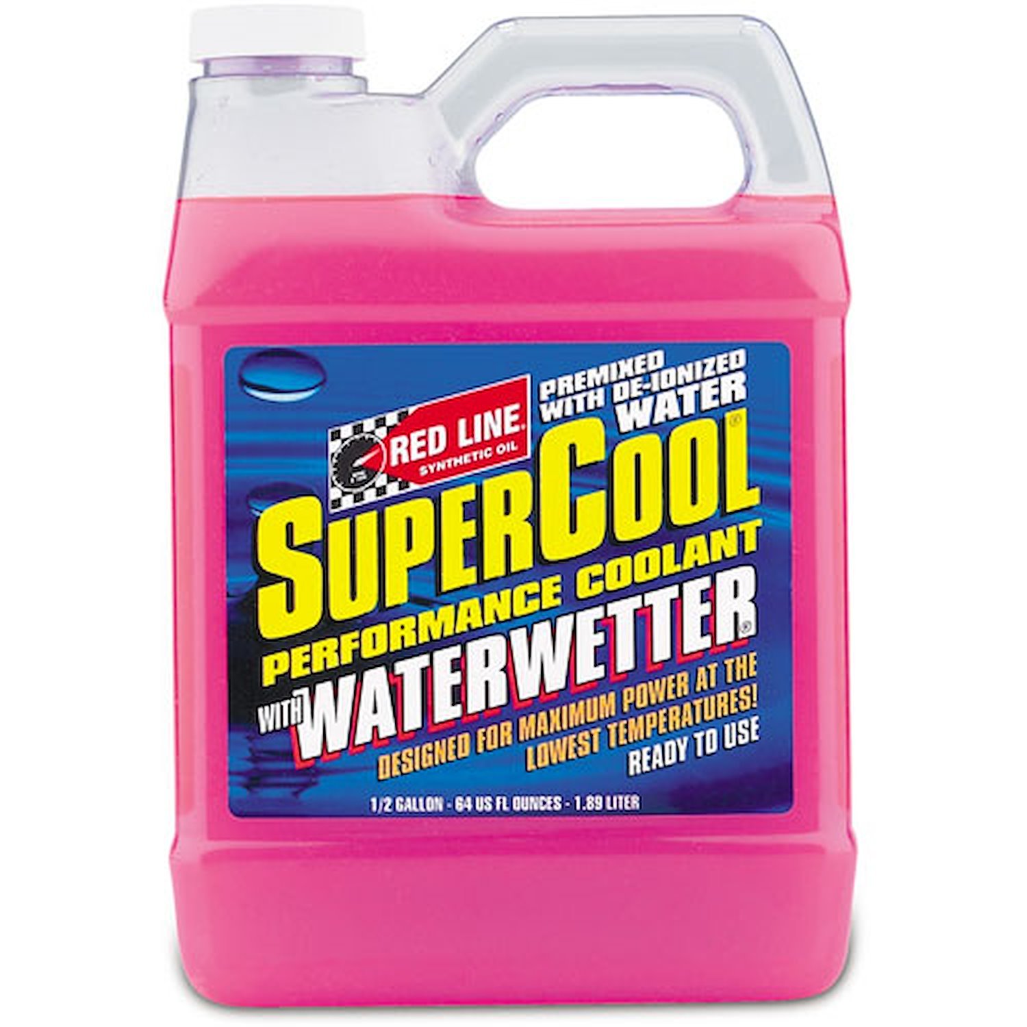 Red Line Oil 80205: Motorcycle and ATV SuperCool Coolant 1/2 gallon - JEGS